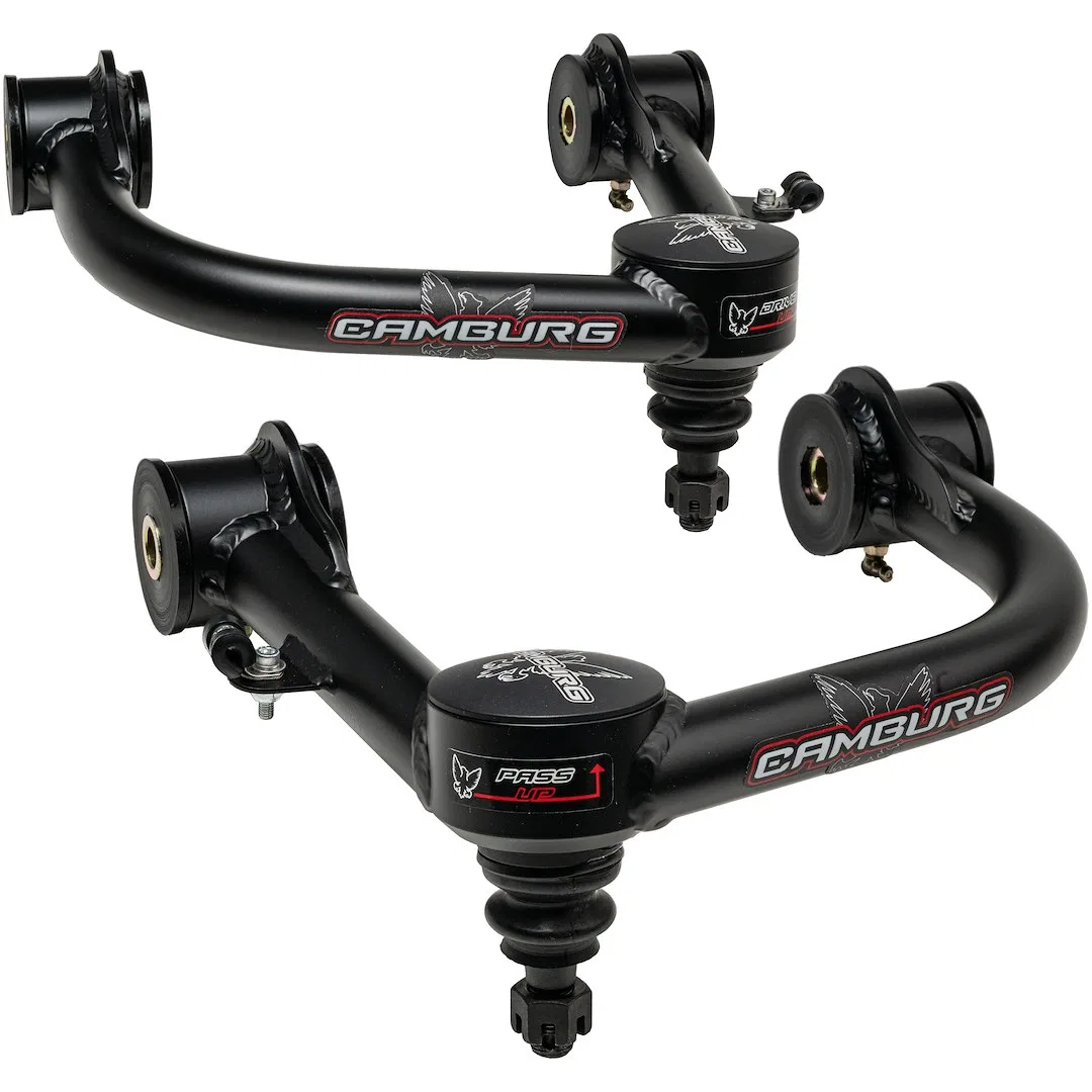 CAM-310078 – CAMBURG Control Arm, Tubular Non-Adjustable Black 4130 Chromoly With X-Joint Ball Joint Set Of 2